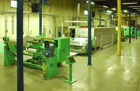 Silicone Coating and Hot Melt PSA Laminating Line