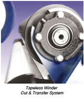J-Arm Tape-less Transfer Winder System